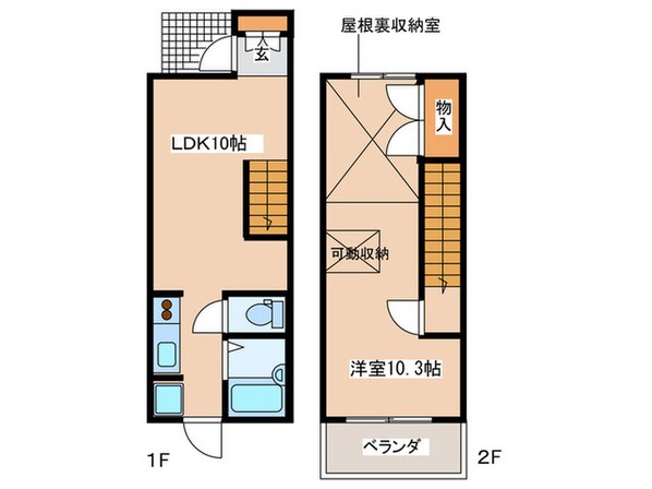 CASA INOUE Quattroの物件間取画像